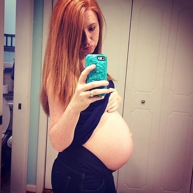 Pregnant redhead gets fuckedp image