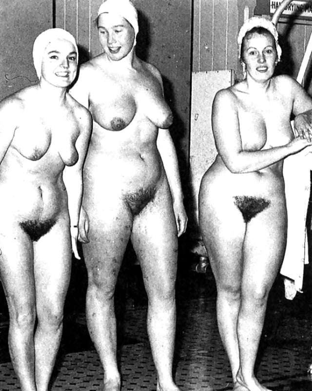 Vintage Hairy Nude Milfs