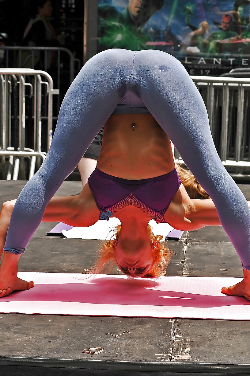 Transparent yoga pants free porn pictures
