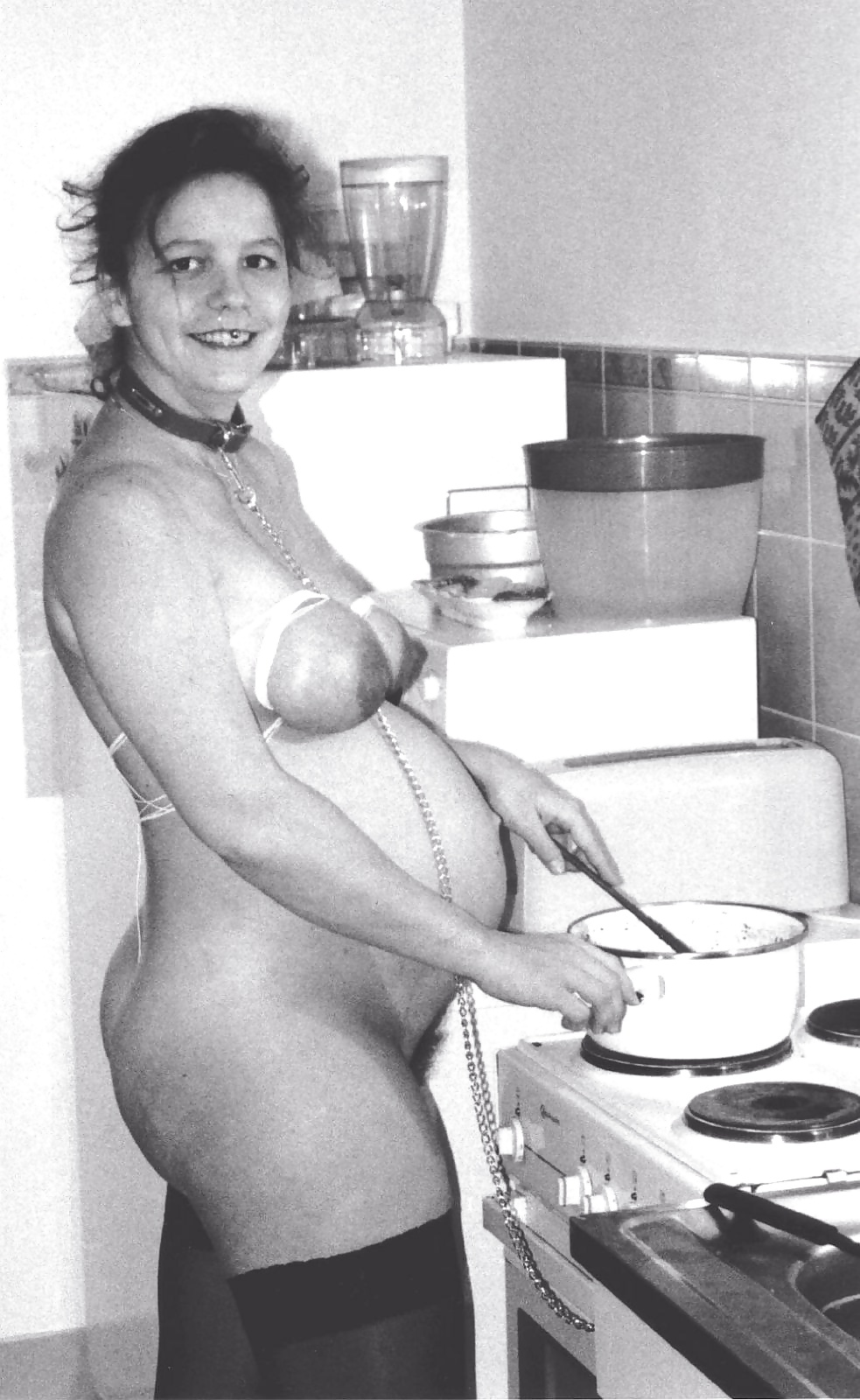 Vintage pregnant nude