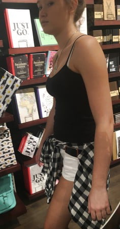 Tight mall teen nice tits