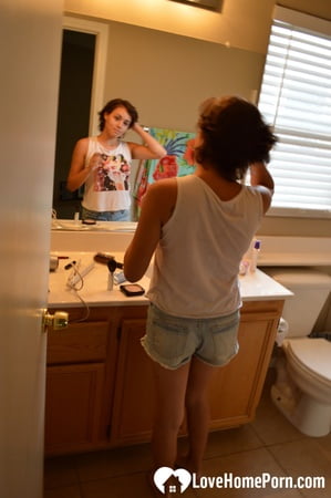 my roommate gets recorded in the bathroom         