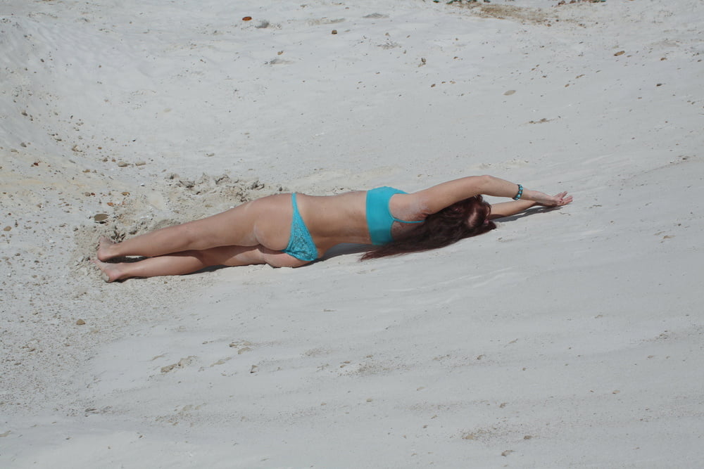 On White Sand in turquos bikini - 69 Photos 