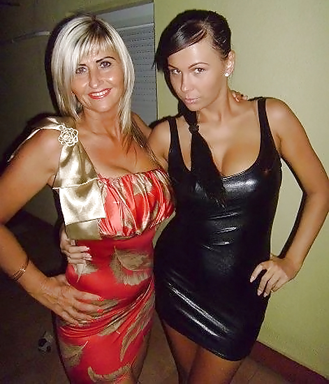 Mother & Daughter adult photos