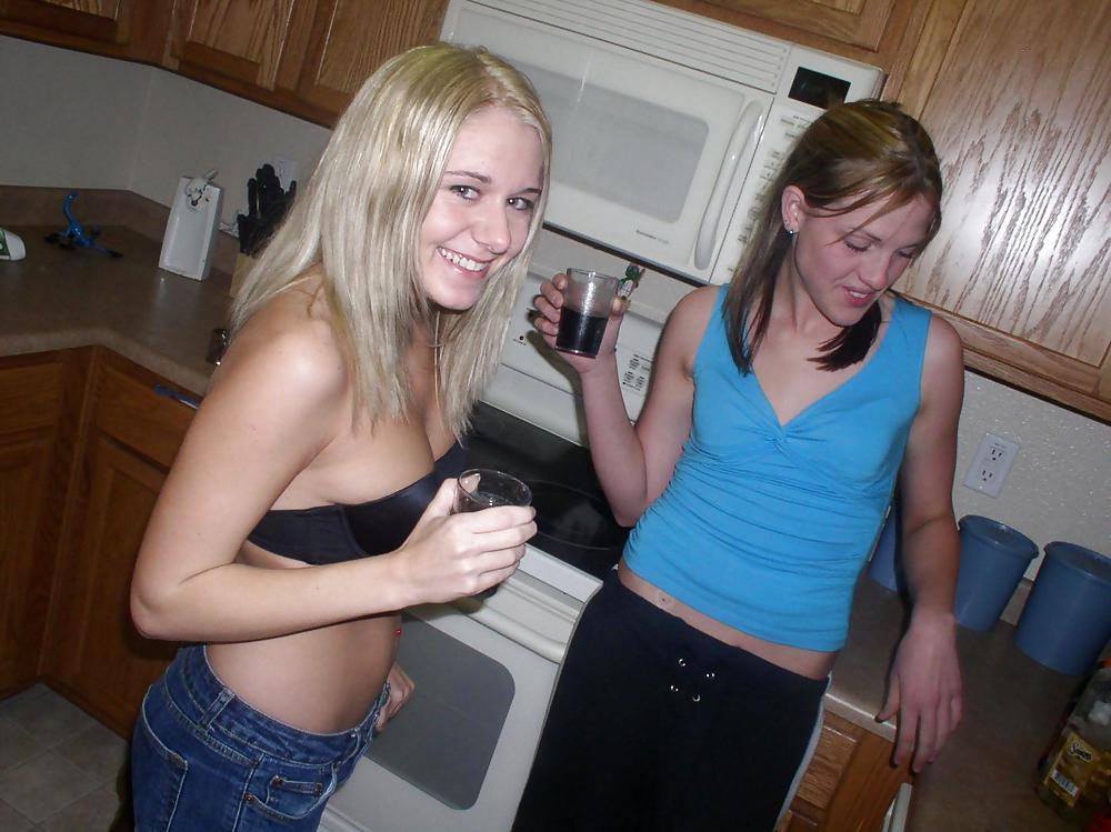Cute Bisexual Teens Partying adult photos
