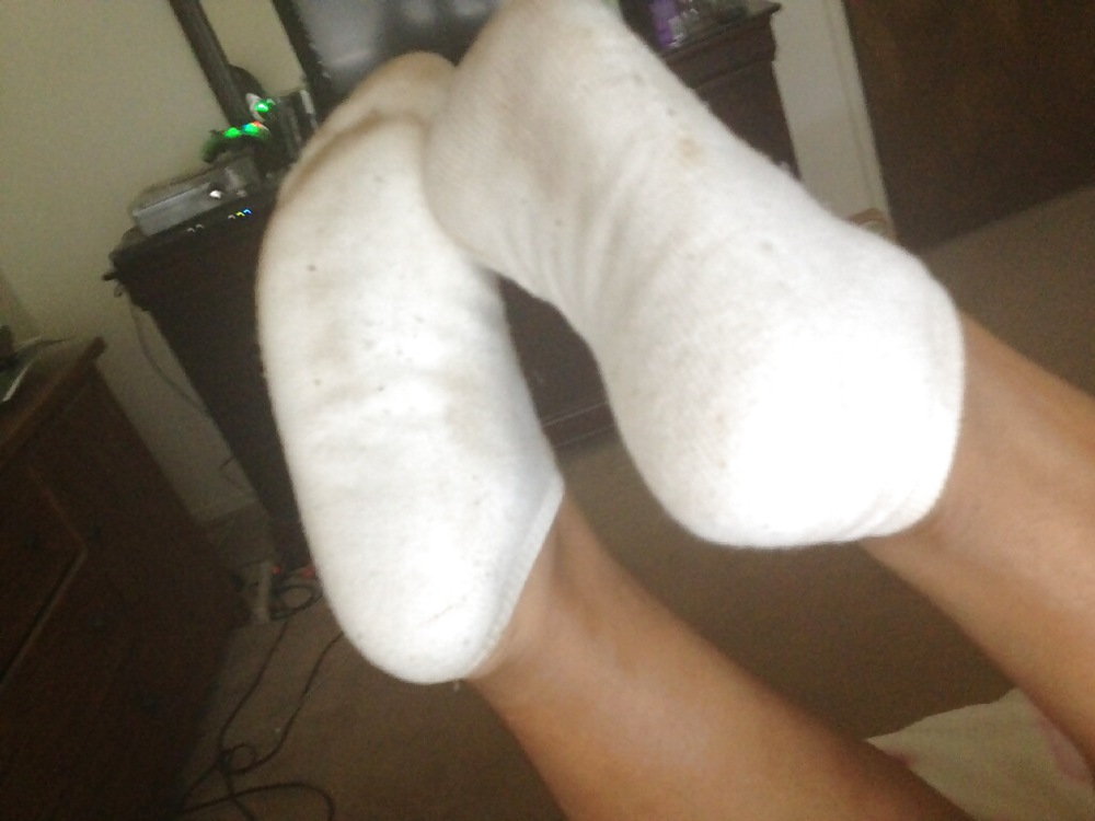 Super Stinky socked feet adult photos