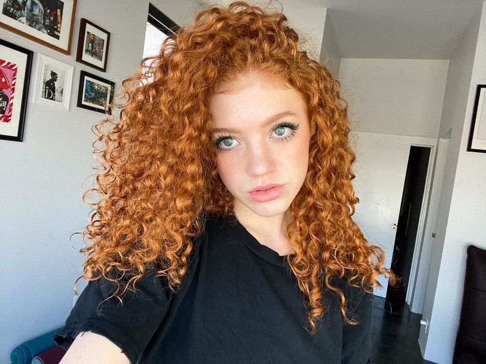 Screaming maid redhead curly