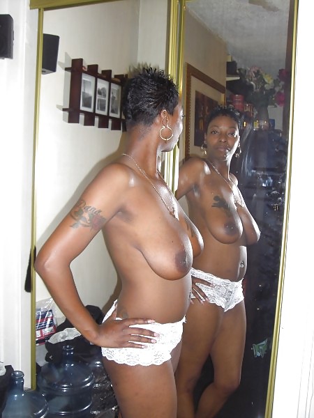 Young Ebony With Saggy Tits adult photos