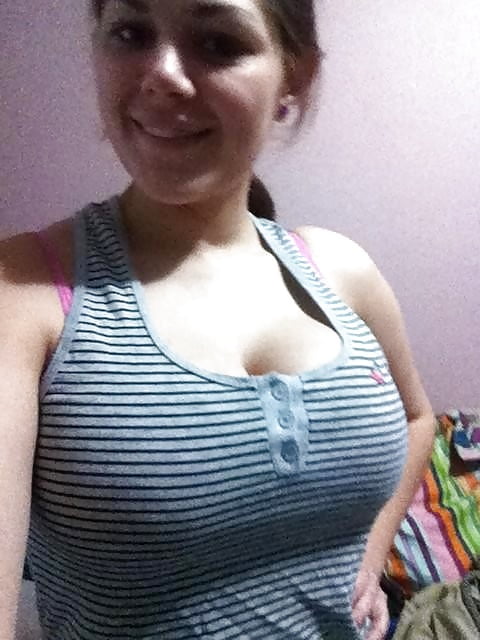 Ashley Is A Teen With Huge Tits adult photos