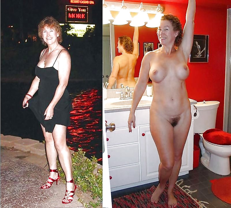 Bushy Amateurs - Dressed Undressed 4 adult photos