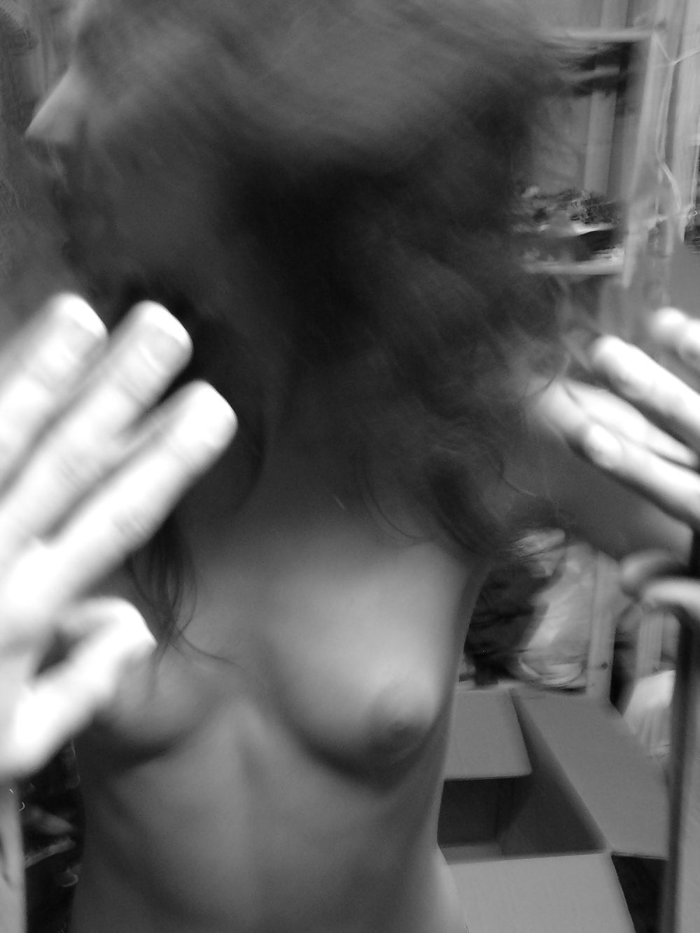 Puffy Teen BW nice titts! adult photos