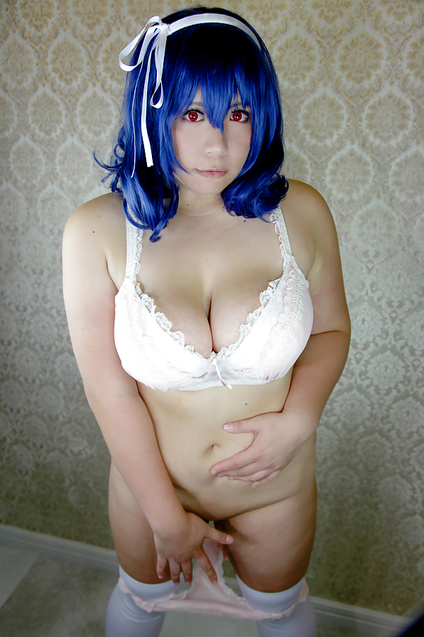 Japanese Big Tits Blue Hair Cosplay 9 Pics Xhamster