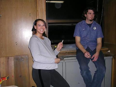 Pregnant  Smoking 3 adult photos