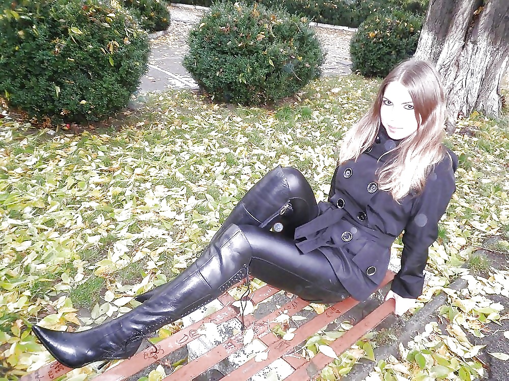Girls in Leather and Boots part 13 adult photos