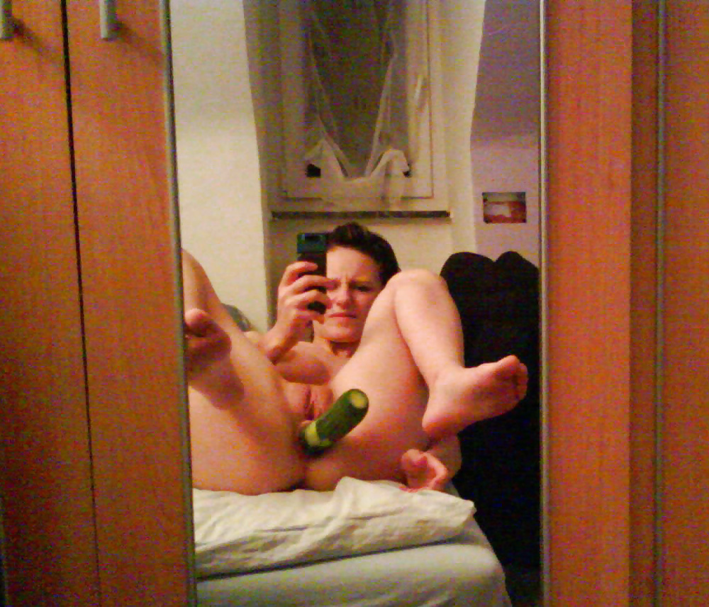 Selfies Banana and Cucumber adult photos