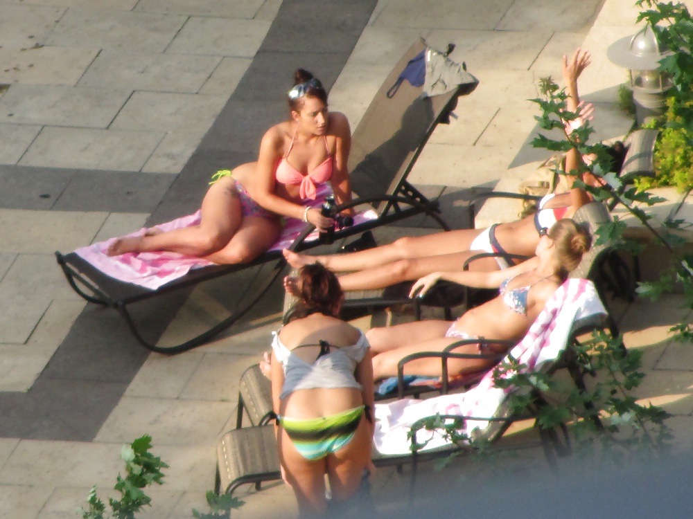 BFF's hangin by the Pool - Toronto , Ontario Canada adult photos