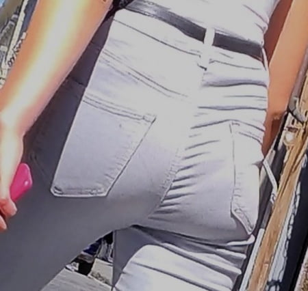 sexy legs and ass whith jeans or thight pant           