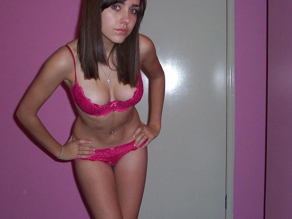 Brunette with big tits adult photos
