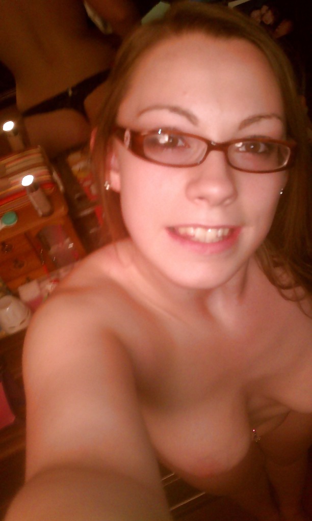 nerdy girl with glasses adult photos