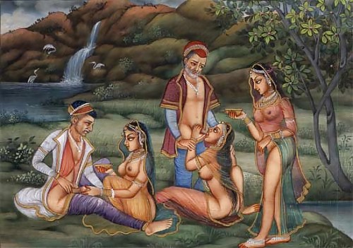 sculptures erotic Indian antiant