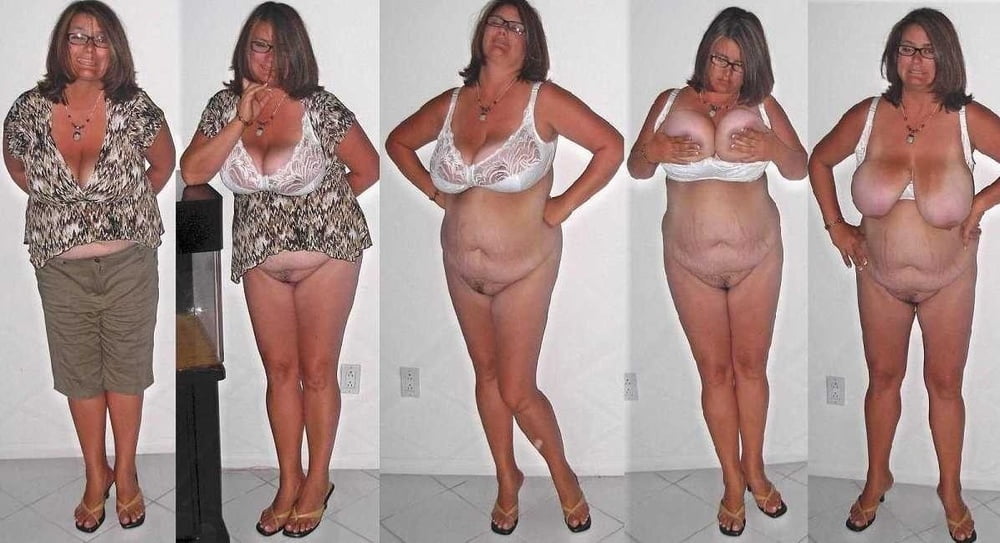 Busty Mature Dressed Undressed