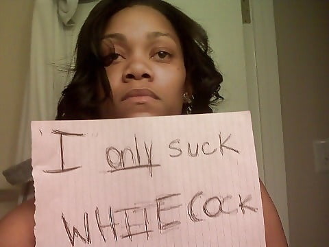 Sexy black women that love white cock