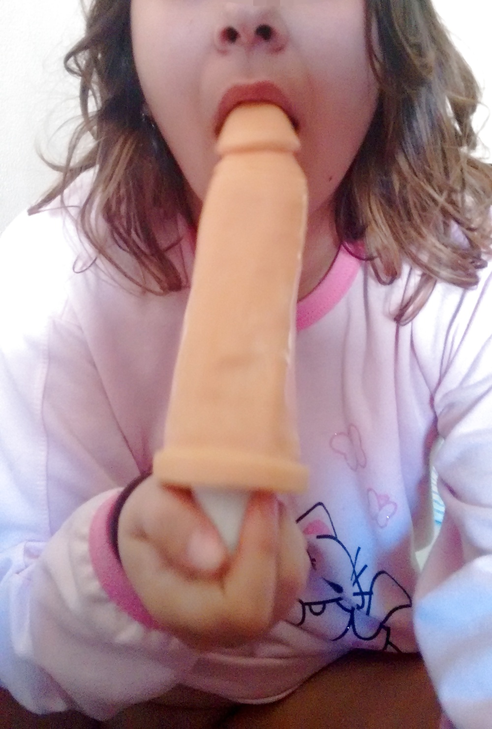 She loves her new big dildo adult photos