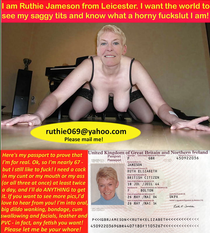 Ruth Jameson Exposed Whore adult photos