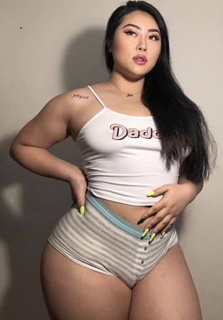 thick asian beauty         