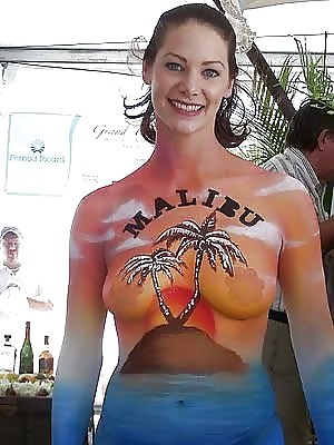 BODY PAINT GIRLS adult photos