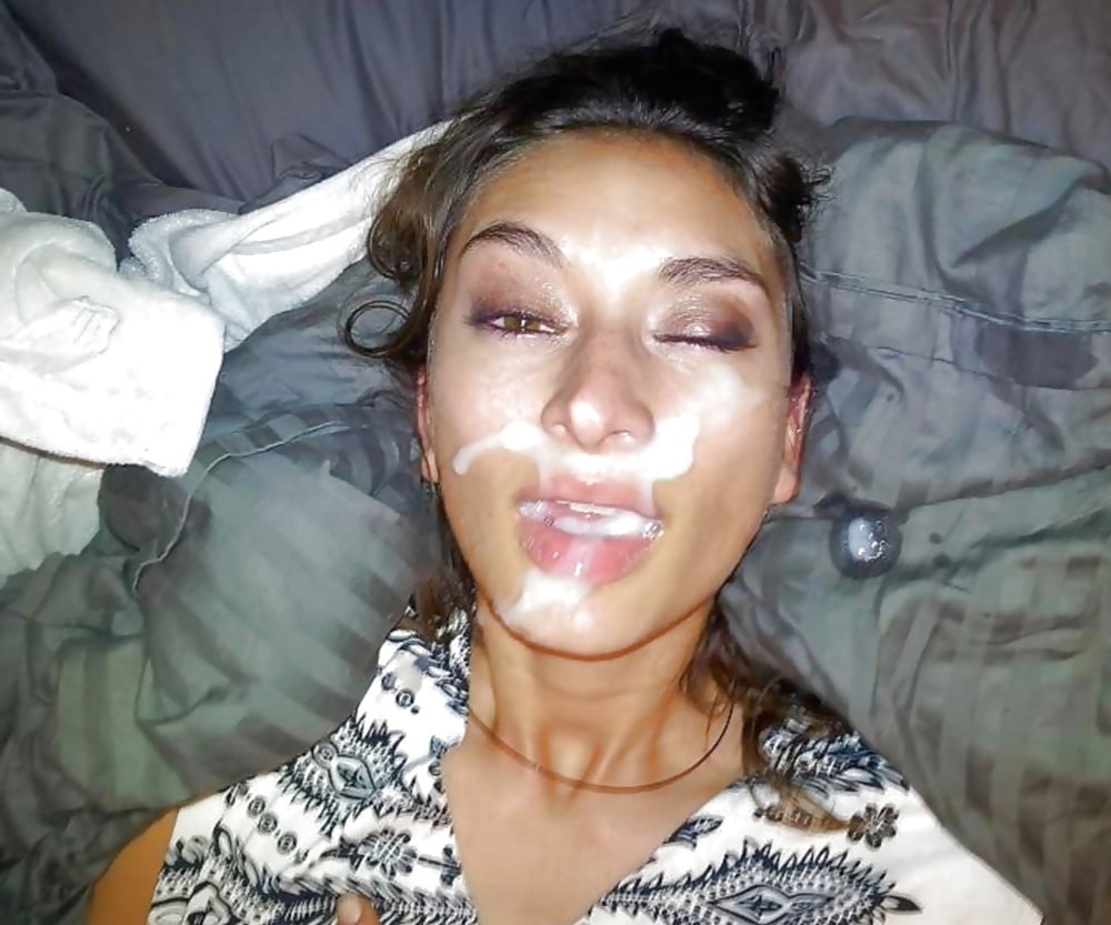 Amateur facials & cumshots 13 adult photos