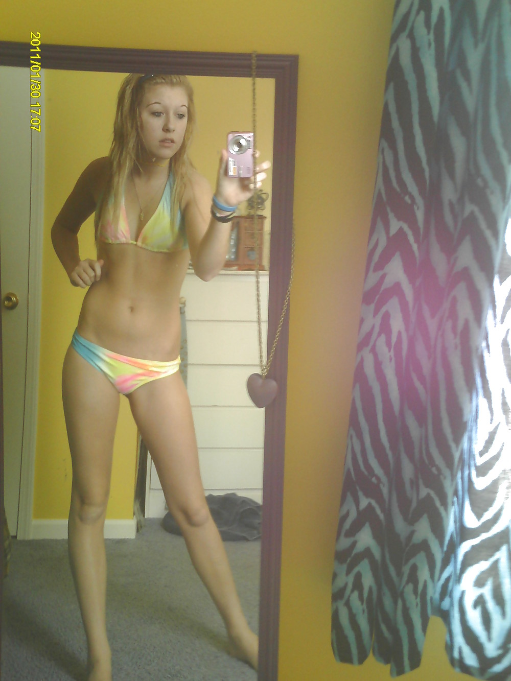 amazing blond selfshots adult photos