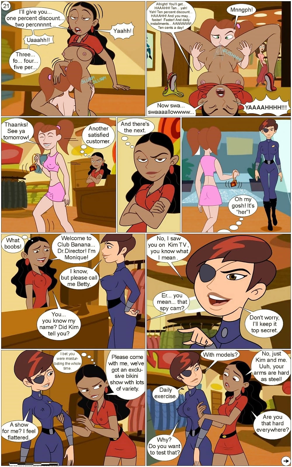 Cartoons How To Seduce A Female Secret Agent 33 Immagini
