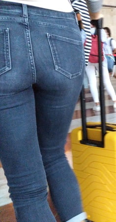 sexy legs and ass whith jeans or thight pant           