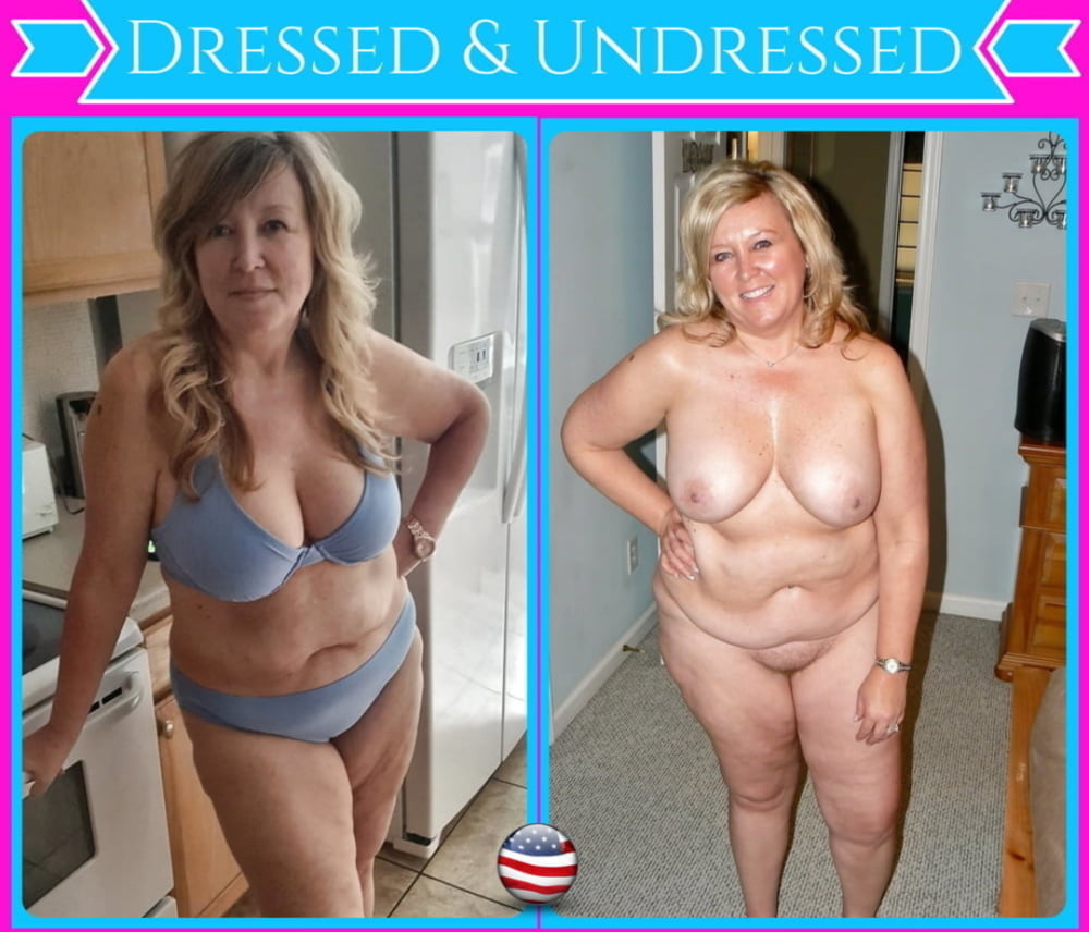 Granny dressed and undressed- 16 Photos 