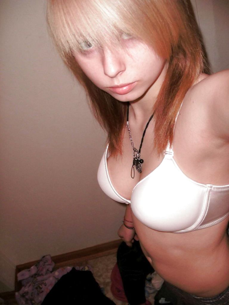 punk maybe emo blonde adult photos