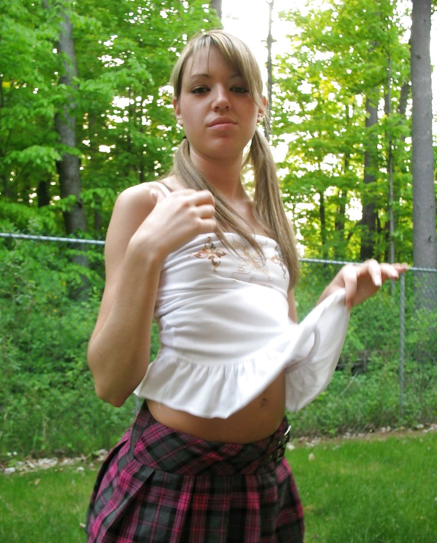 Lola18 position in park adult photos