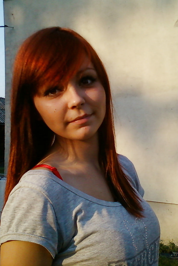 Polish redhead teen Julia adult photos