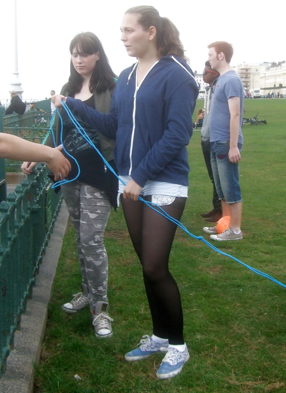 Candid Street Pantyhose -Tights #009 adult photos