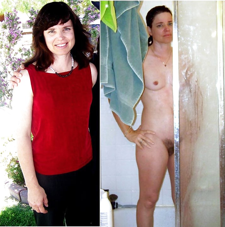 DRESSED AND UNDRESSED 3 adult photos