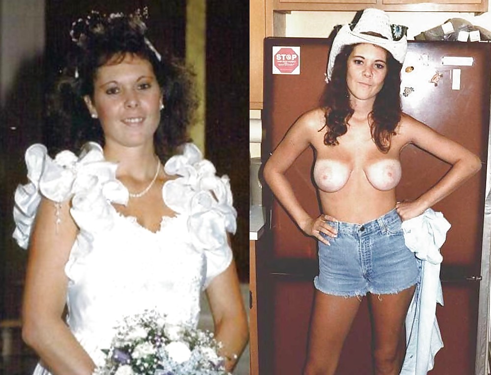 Real Amateur Brides - Dressed & Undressed 4 adult photos