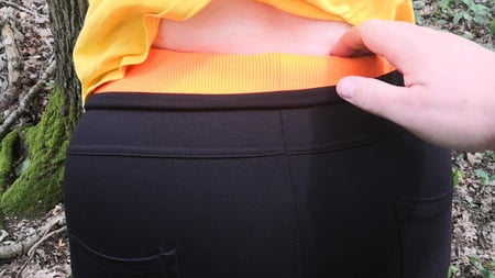 ass flogging in the woods         