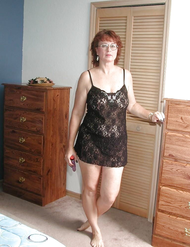 mature wife in bed