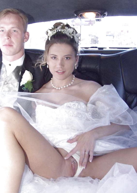 Brides have fun, too adult photos