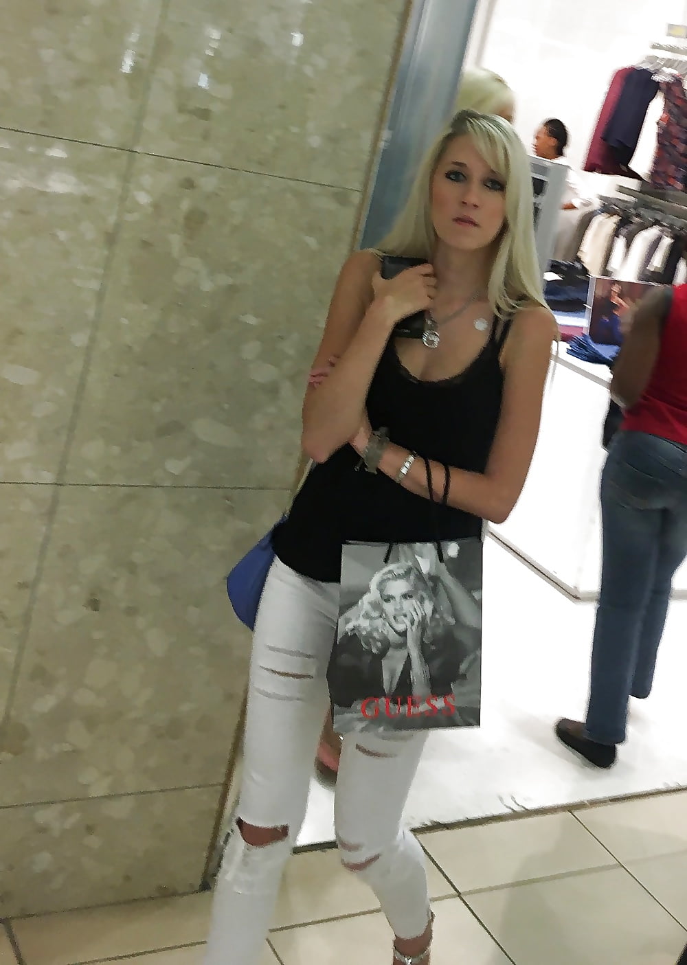2 teen sluts and a mom at the mall adult photos
