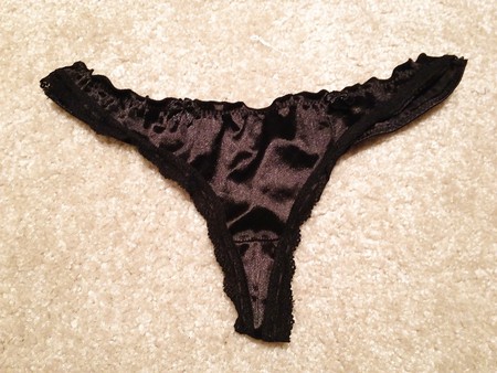 The panties i just took off only a few mins ago