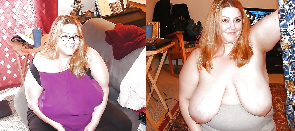 big ladies, dressed and undressed adult photos