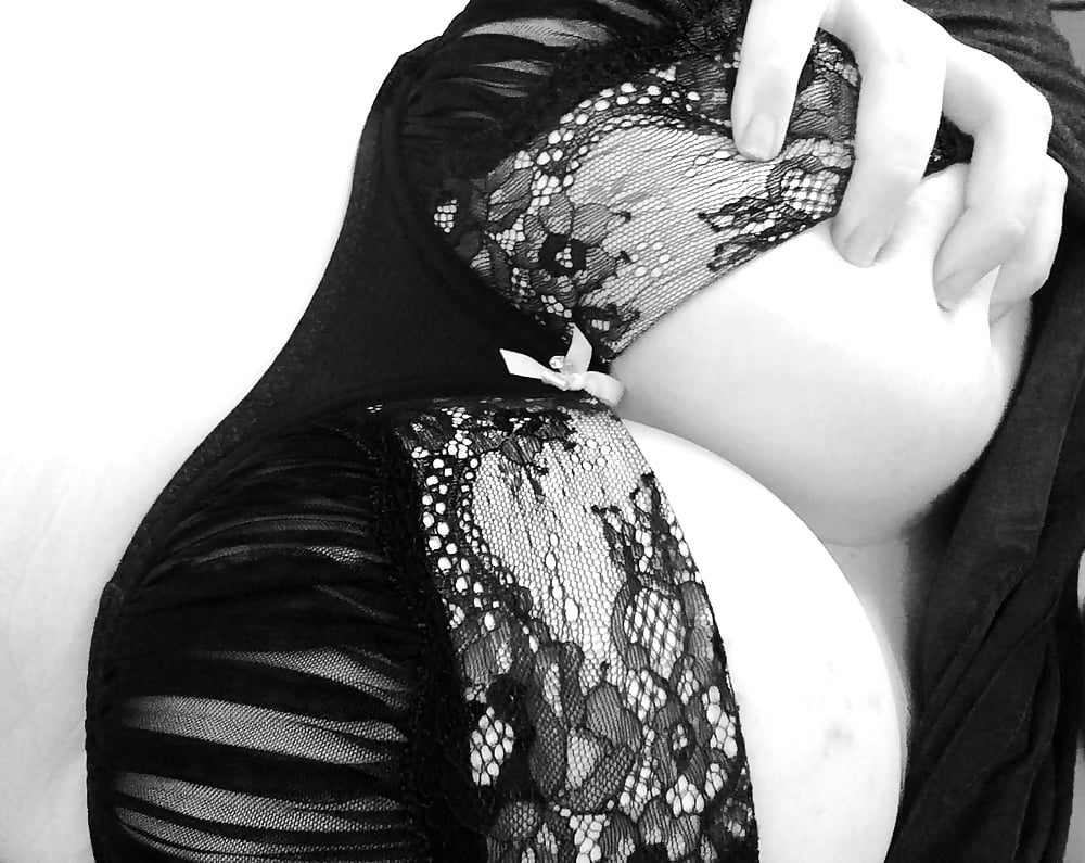 Black and White Boobs adult photos