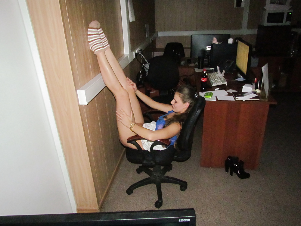 Swinging in the office