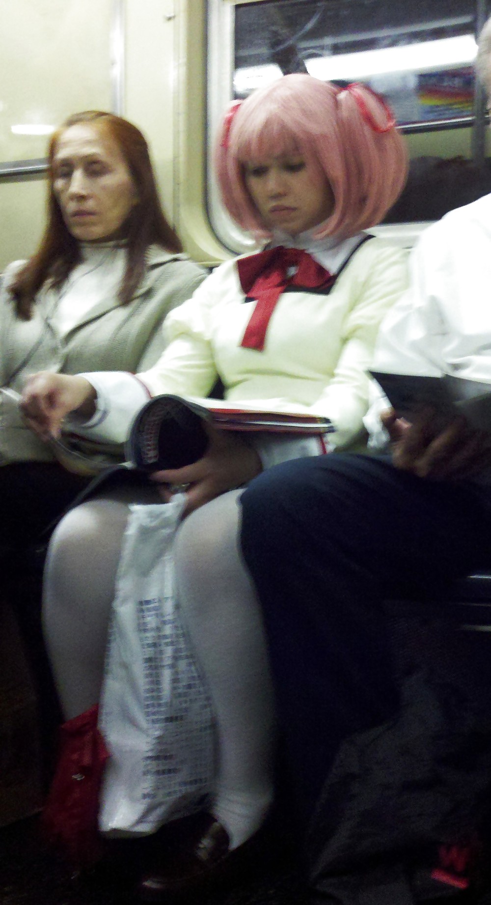 New York Subway Girls 93 - Harajuku Train adult photos